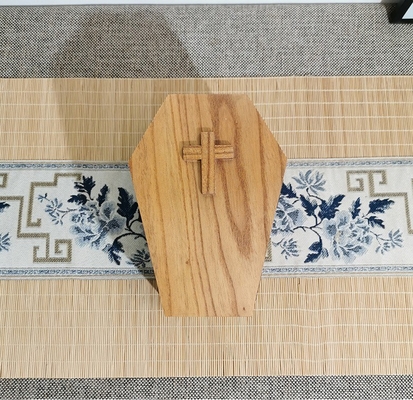 Pet Columbarium Cremation Ashes Urn for Cats Dogs Birds in Stocked Wood Casket