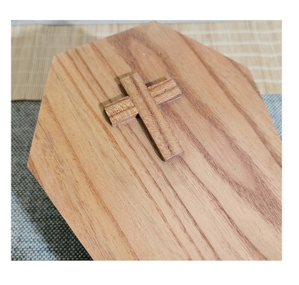 Pet Columbarium Cremation Ashes Urn for Cats Dogs Birds in Stocked Wood Casket
