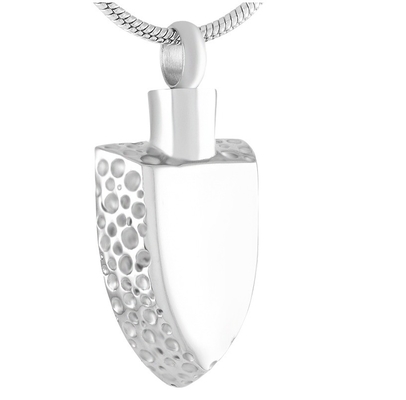 Gold/Silver/Black Color Shovel Crystal Cremation Necklace Stainless Steel Ashes Urns