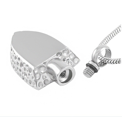 Gold/Silver/Black Color Shovel Crystal Cremation Necklace Stainless Steel Ashes Urns
