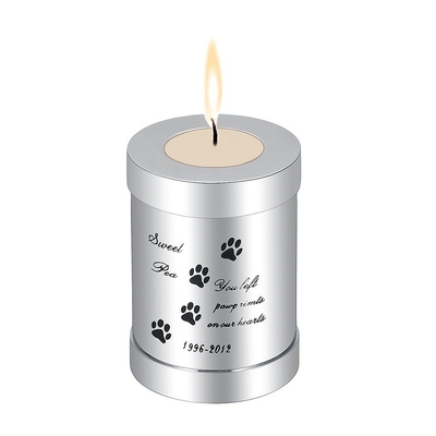 75*54mm Stainless Steel Cylinder Cremation Jewelry Urn Multicolor Keepsake Ashes Locket