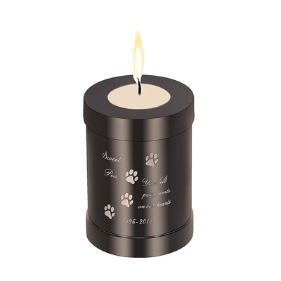 75*54mm Stainless Steel Cylinder Cremation Jewelry Urn Multicolor Keepsake Ashes Locket