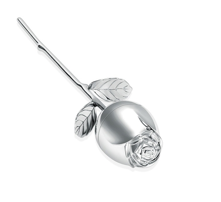 Stainless Steel Secret Stash Cremation Urn Ashes Keepsake Unique Rose Flower Design