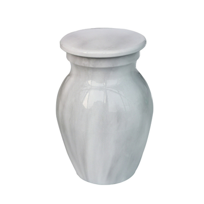 OEM/ODM Marble Grain Cremation Urn for Human and Pet Ashes 68*44mm 8 Years Experience