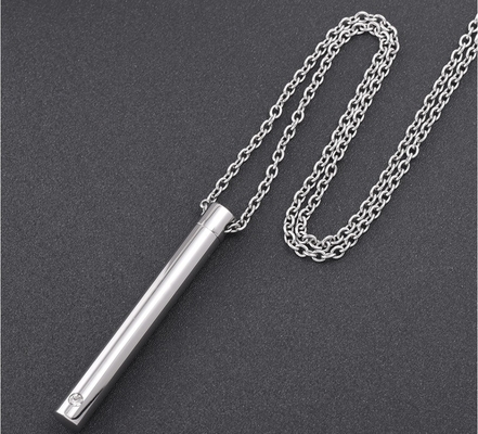 Stainless Steel Cremation Jewelry for Ashes Pendants Necklace Office/Career Essential