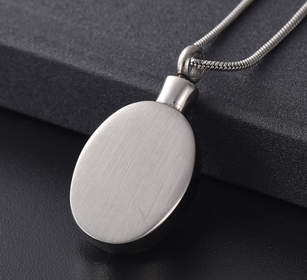 Beautiful Stainless Steel Flower Cremation Jewelry Women's Keepsake Pendant Necklace