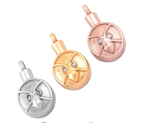 Unique Owl Pendant Necklace Memorial Mini Urn for Ashes in Silver Gold or Rose Gold