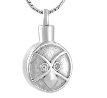 Unique Owl Pendant Necklace Memorial Mini Urn for Ashes in Silver Gold or Rose Gold