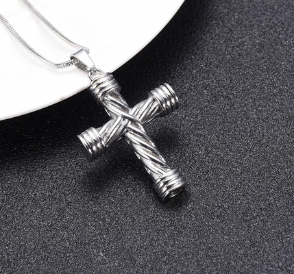 Cross Cremation Necklace for Ashes Keepsake Pendant Necklace For Women/Men Urns Decoration OEM/ODM
