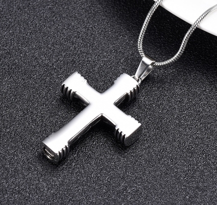 Cross Cremation Necklace for Ashes Keepsake Pendant Necklace For Women/Men Urns Decoration OEM/ODM