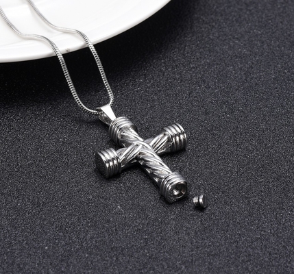 Cross Cremation Necklace for Ashes Keepsake Pendant Necklace For Women/Men Urns Decoration OEM/ODM