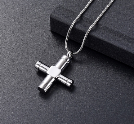 Stainless Steel Cremation Jewelry Pendant for Women Keepsake Ashes Locket Necklace