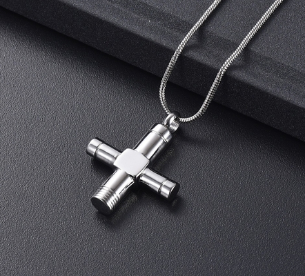Stainless Steel Cremation Jewelry Pendant for Women Keepsake Ashes Locket Necklace