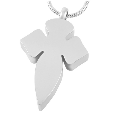Men's Waterdrop Shape Pendant with Crystal Inlay and Enamel 18K Gold Plated Fashion
