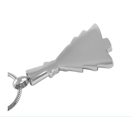 Jewelry Type Pendants or Charms Classic Christmas Tree Pendant Stainless Steel Necklace