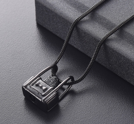 Beautiful Cute Parrot Cremation Pendant for Ashes in Silver Gold Rose Gold and Black