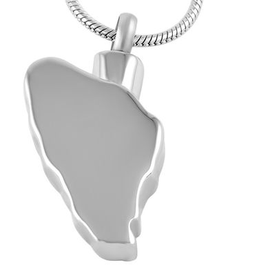 Stainless Steel Necklace with Beautiful Butterfly Design Funeral Keepsake Jewelry