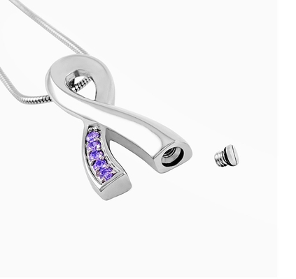 Unique Designs Fashion Silk Knot Memorial Urns for Necklace Ashes Locket Gender Men's