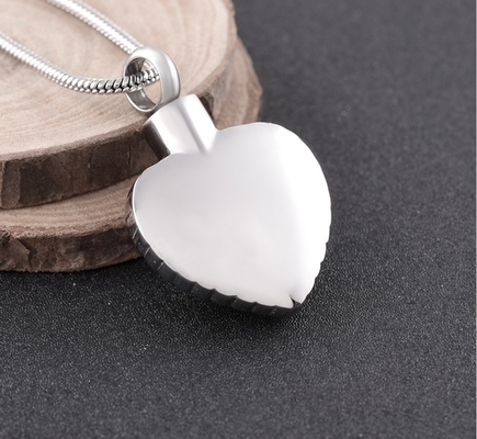 Warm Heart Dog Paw Print Cremation Jewelry Keepsake Memorial Urn Necklace Ash Holder Pendant