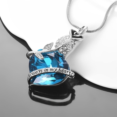 Heart Shape Cremation Jewelry Keepsake Holder Necklace Stainless Steel Urn for Ashes