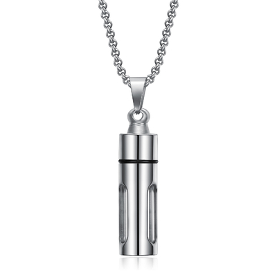 Jewelry Type Pendants or Charms Unisex Memorial Keepsake Cremation Glass Urn Necklace