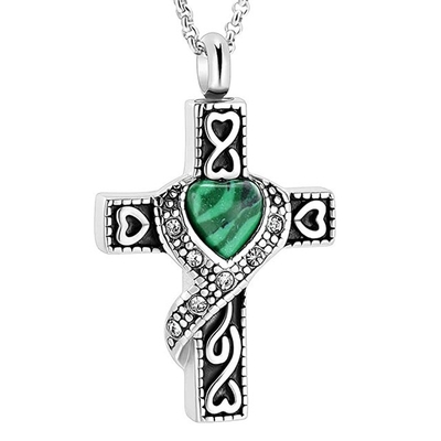 Jewelry Type Pendants or Charms Stainless Steel Memorial Urn Necklace for Ashes of Loved One