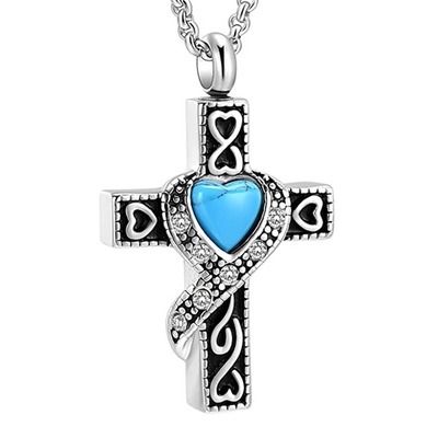 Jewelry Type Pendants or Charms Stainless Steel Memorial Urn Necklace for Ashes of Loved One