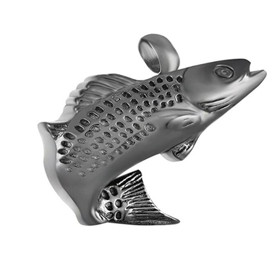 4 Colors Fish Cremation Jewelry for Ashes Excellent Stainless Steel Keepsake Necklace