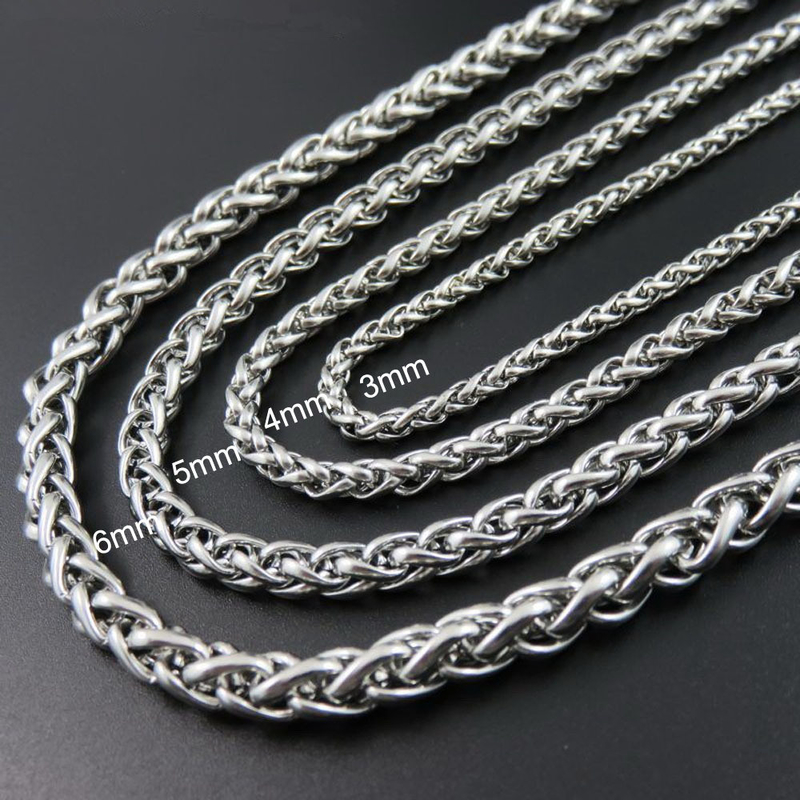 OEM/ODM Stainless Steel Keel Chain Flower Basket Chain Pendant Necklace for Men and Women