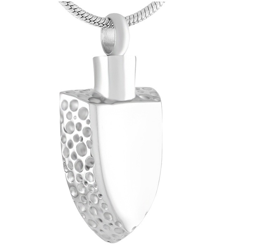 Gold/Silver/Black Color Shovel Crystal Cremation Necklace Stainless Steel Ashes Urns