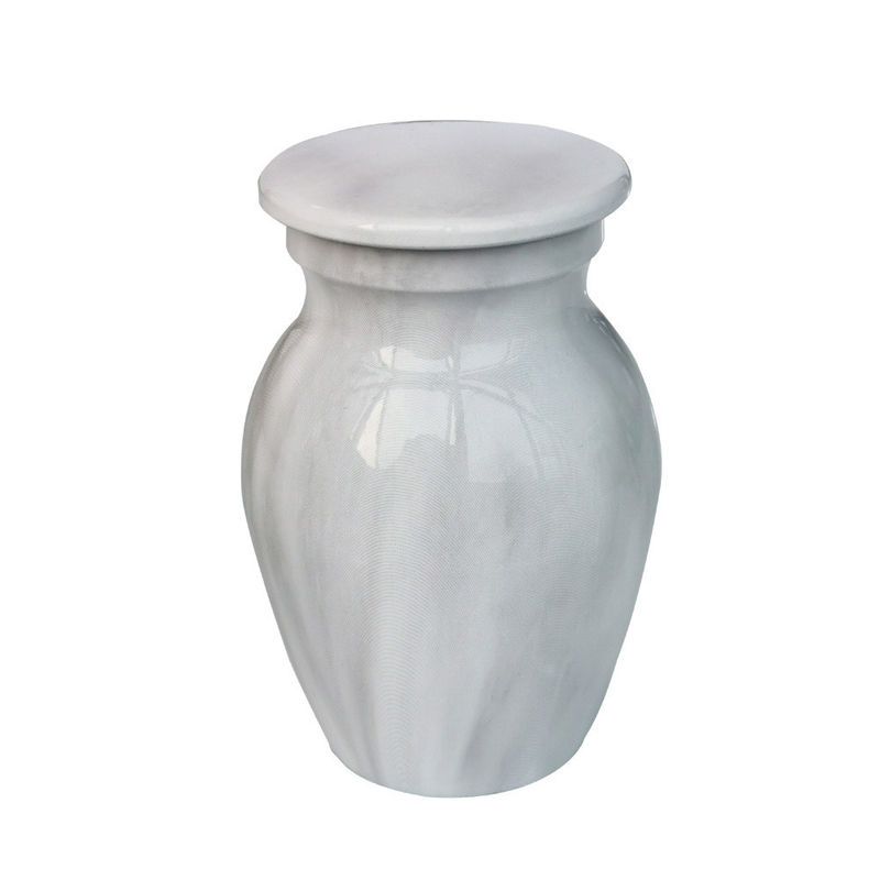 OEM/ODM Marble Grain Cremation Urn for Human and Pet Ashes 68*44mm 8 Years Experience