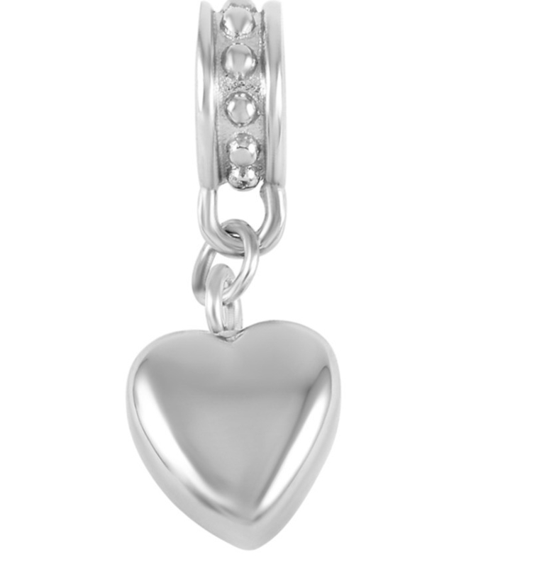 Stainless Steel Memorial Heart Pendant for Ashes Remembrance Funeral Urn Jewelry OEM/ODM