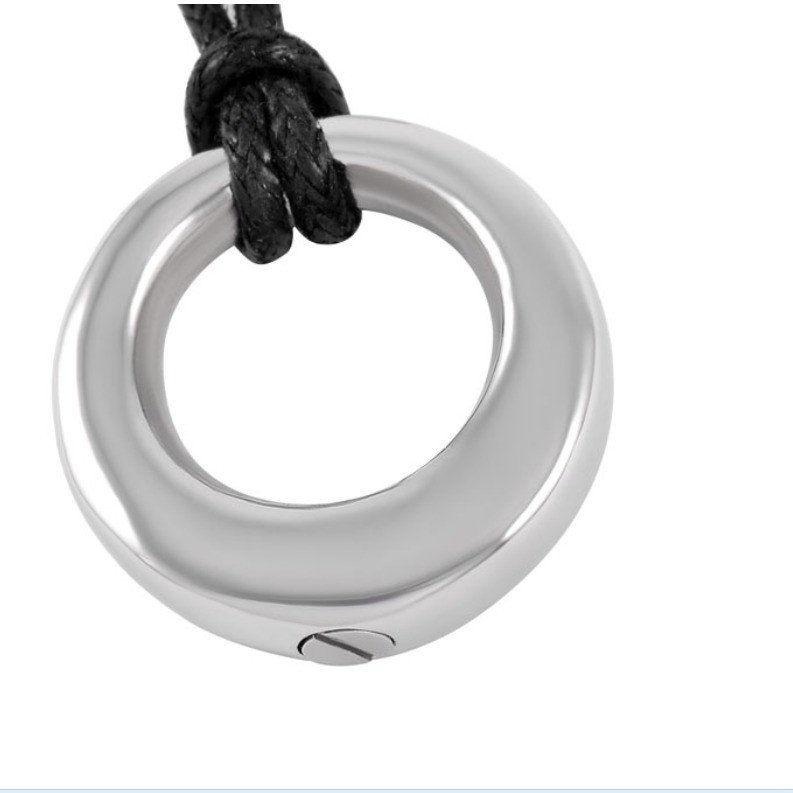 Stainless Steel Keepsake Ash Pendant Locket for Pet/Human Memorial Cremation Jewelry