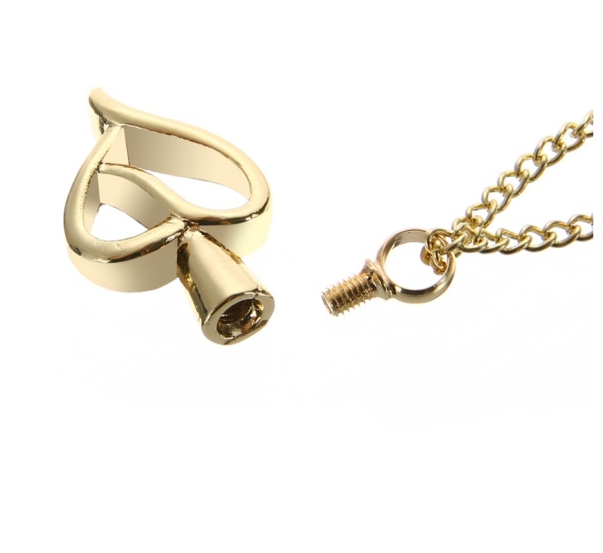 OEM/ODM Stainless Steel Love Heart Necklace Cremation Ashes Urn Pendant for Men Women
